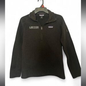 Patagonia Black Zip-Up Sweater XS